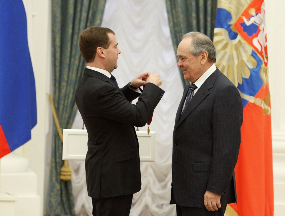 Вручение Минтимеру Шаймиеву ордена «За заслуги перед Отечеством III степени», 6 мая 2010 г.