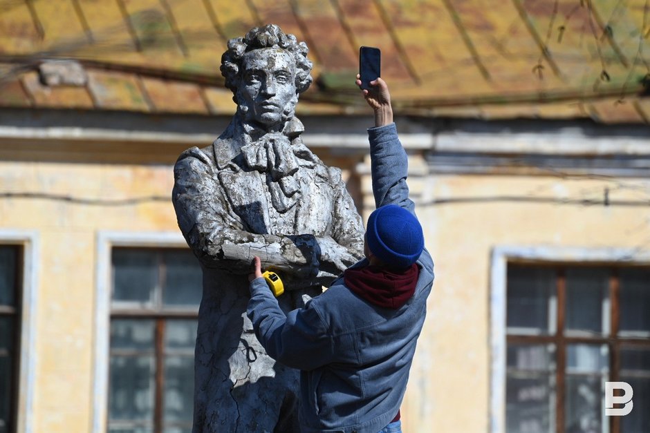 восстановление памятника Александру Пушкину