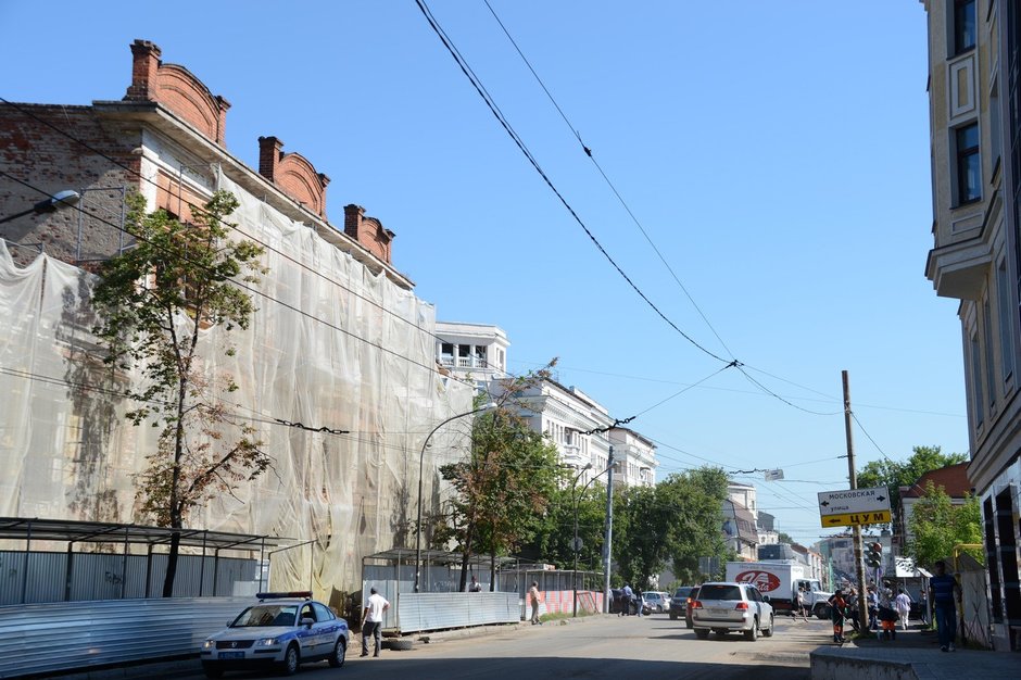 Восстановление исторического центра Казани, 19 июля 2012 г.