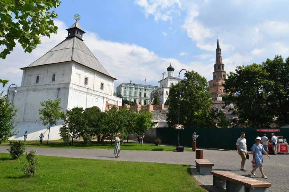 Реставрация Тайницкой башни Казанского кремля