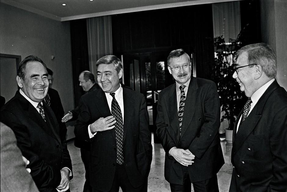 Во время визита Евгения Примакова. Октябрь 1999 года