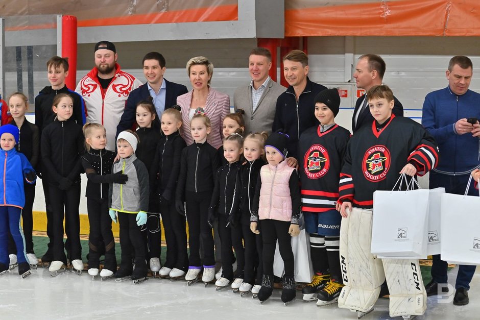 олимпийский чемпион по фигурному катанию Алексей Ягудин и дети