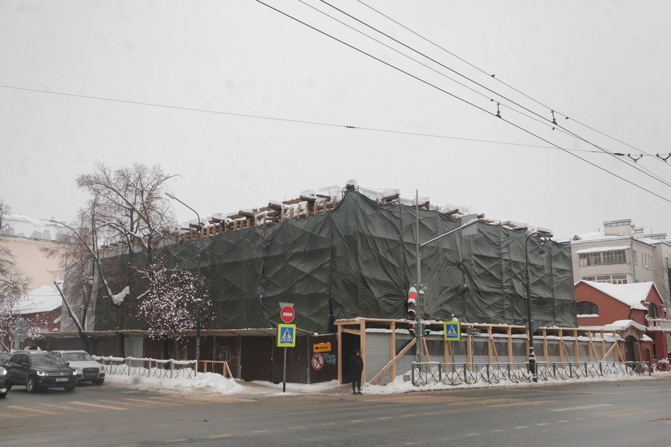 Реставрация многострадального дома Дротоевского