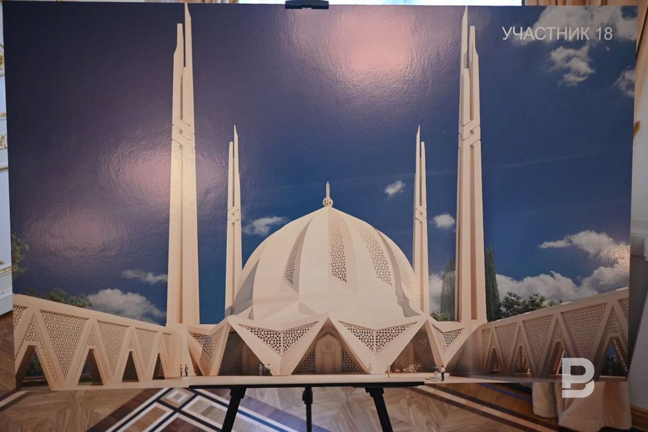 эскиз проекта Соборной мечети