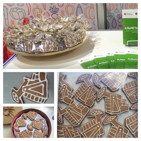 Печенье имбирное "Нефтяная Качалка"