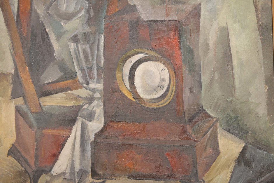 Картина выставки посвященная одному из самых известных авангардных объединений дореволюционной России «Бубновый валет»