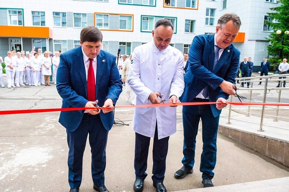 В Нижнекамске открыли корпус перинатального центра, в ремонт которого вложили почти 400 млн рублей