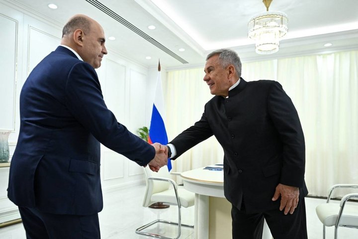 Мишустин: Казань входит в тройку лидеров по качеству городской среды