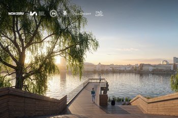 Исторический ландшафт, проработка прогулочных маршрутов: в Казани «докрутили» проект набережной Кабана