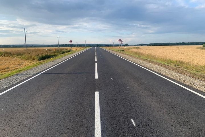 В Татарстане завершили ремонт дороги «Агрыз — Красный Бор»