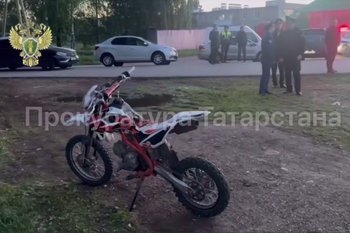 Девочка, управлявшая питбайком, погибла в аварии в Бугульминском районе