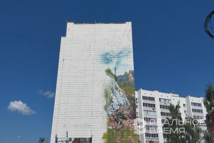 В Старо-Татарской слободе Казани создают мурал «Мой ребенок»