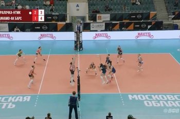 «Динамо — Ак Барс» проиграла «Уралочке» со счетом 1:3