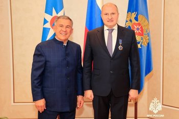 Раис Татарстана и глава МЧС России обсудили, как усовершенствовать безопасность республики