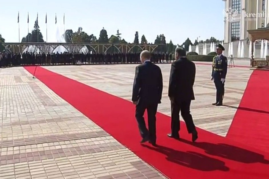 Владимир Путин и Эмомали Рахмон провели переговоры в столице Таджикистана