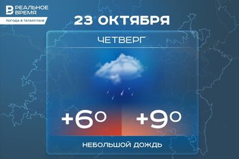 Сегодня в Татарстане ожидается до +9 градусов
