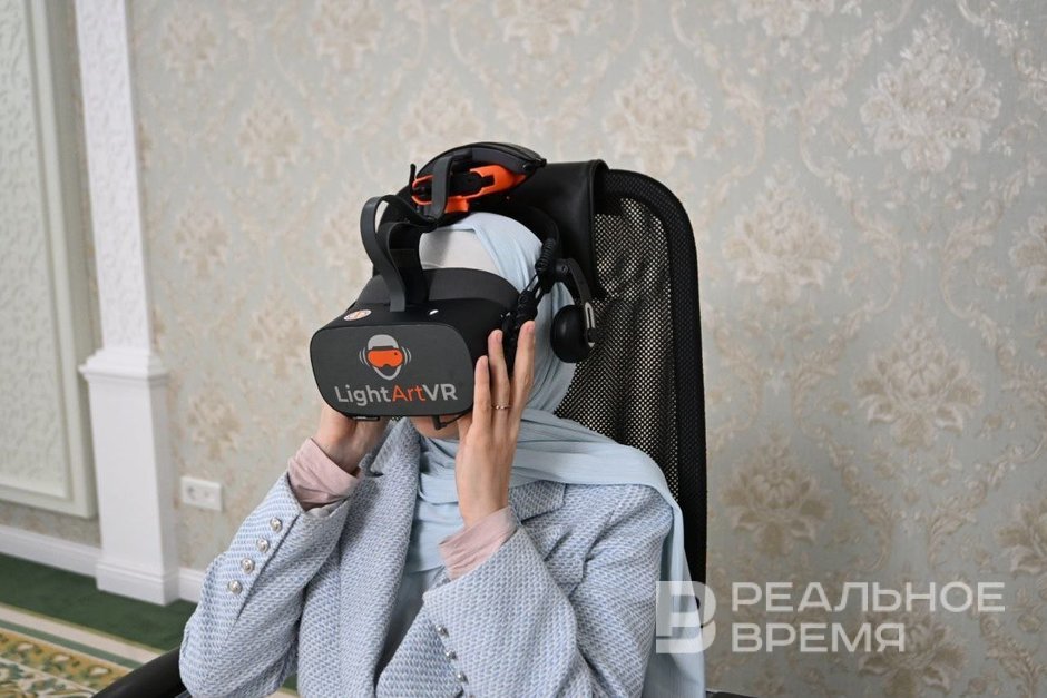 В мечети Марджани можно увидеть Каабу через VR-очки