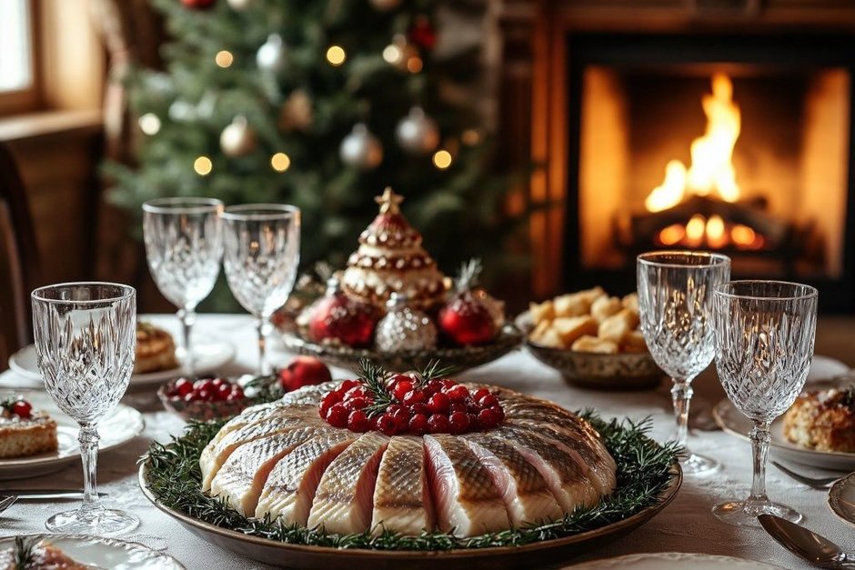 РОМИР назвал самые популярные блюда на новогоднем столе россиян