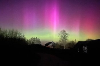В Татарстане наблюдали северное сияние