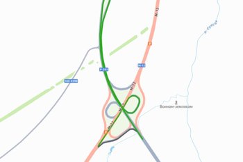 На трассе М-12 в Татарстане временно закрыт съезд в сторону Ульяновска из-за ДТП