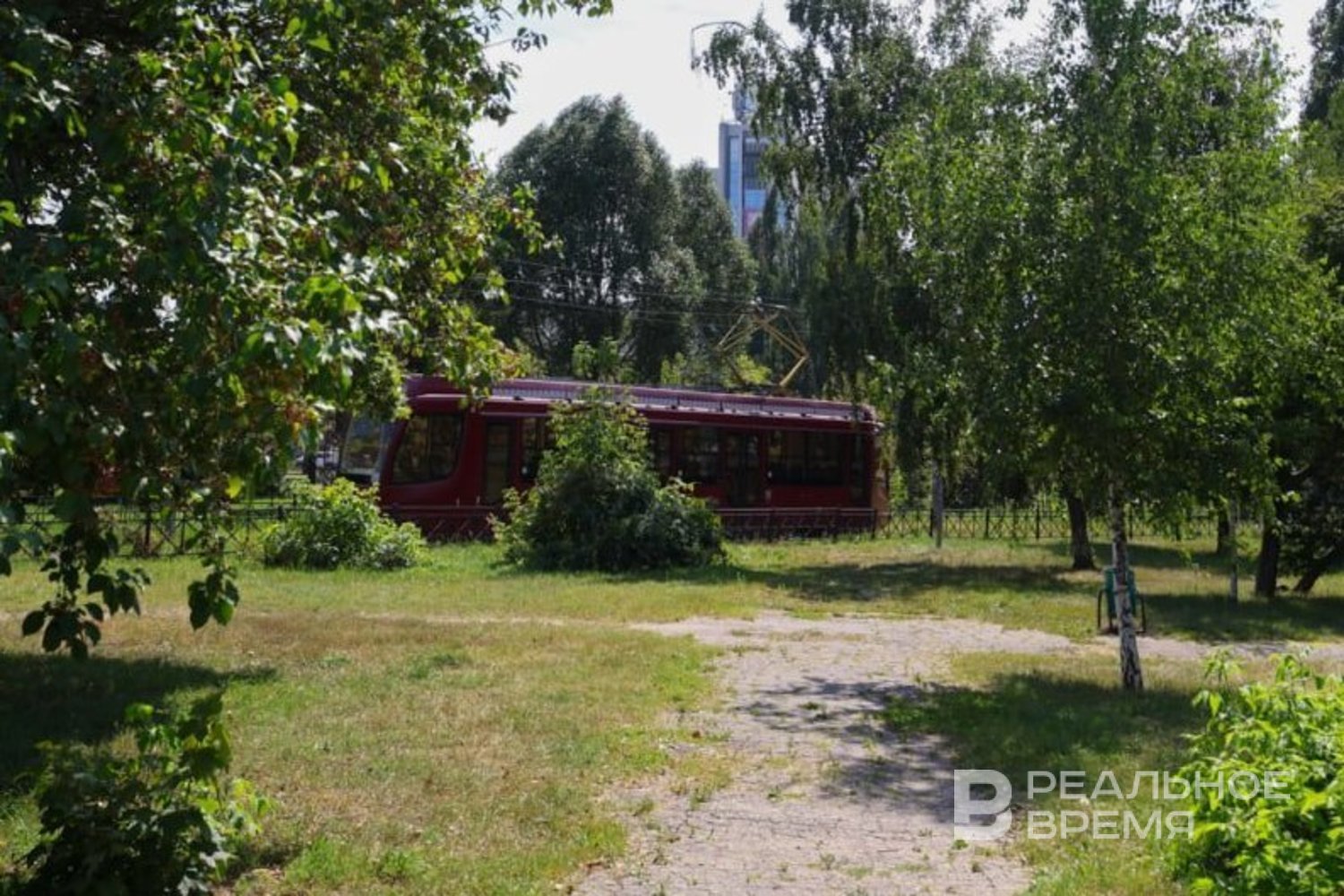 В Казани временно остановили движение трамваев №3 и 5а