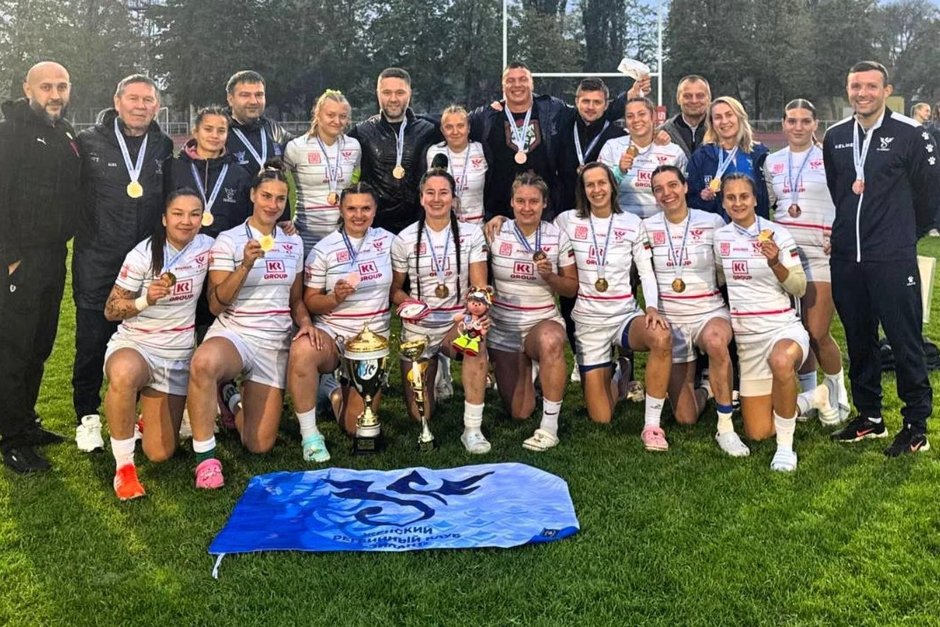 Казанские регбистки из «Зиланта» впервые в истории завоевали бронзу чемпионата России