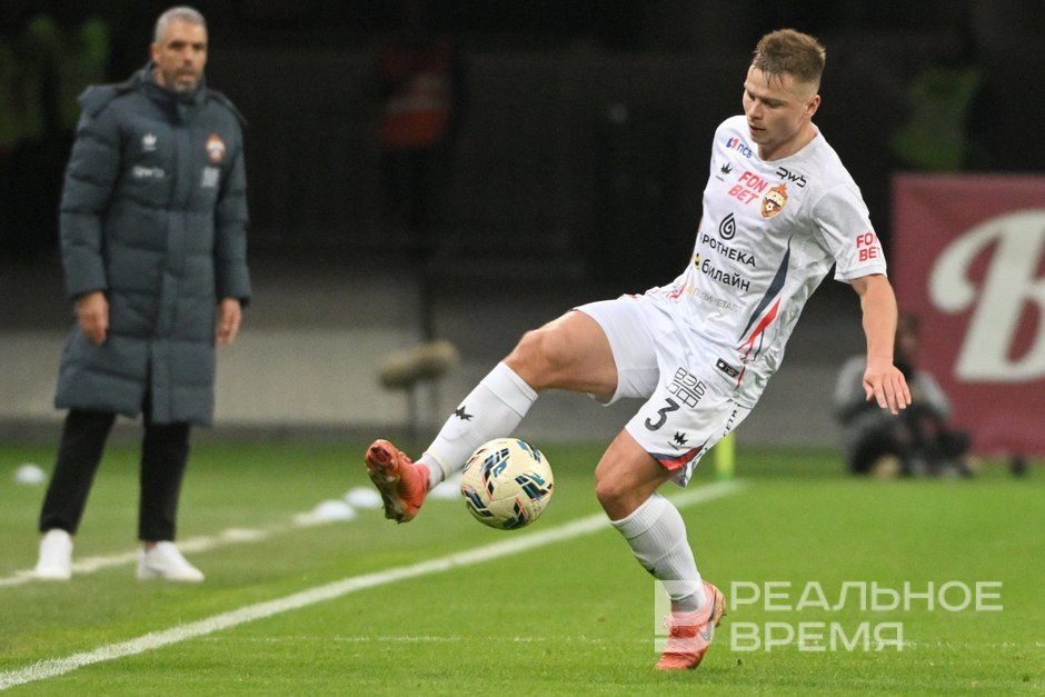 Защитник ЦСКА Круговой объяснил, почему не удалось обыграть «Рубин»