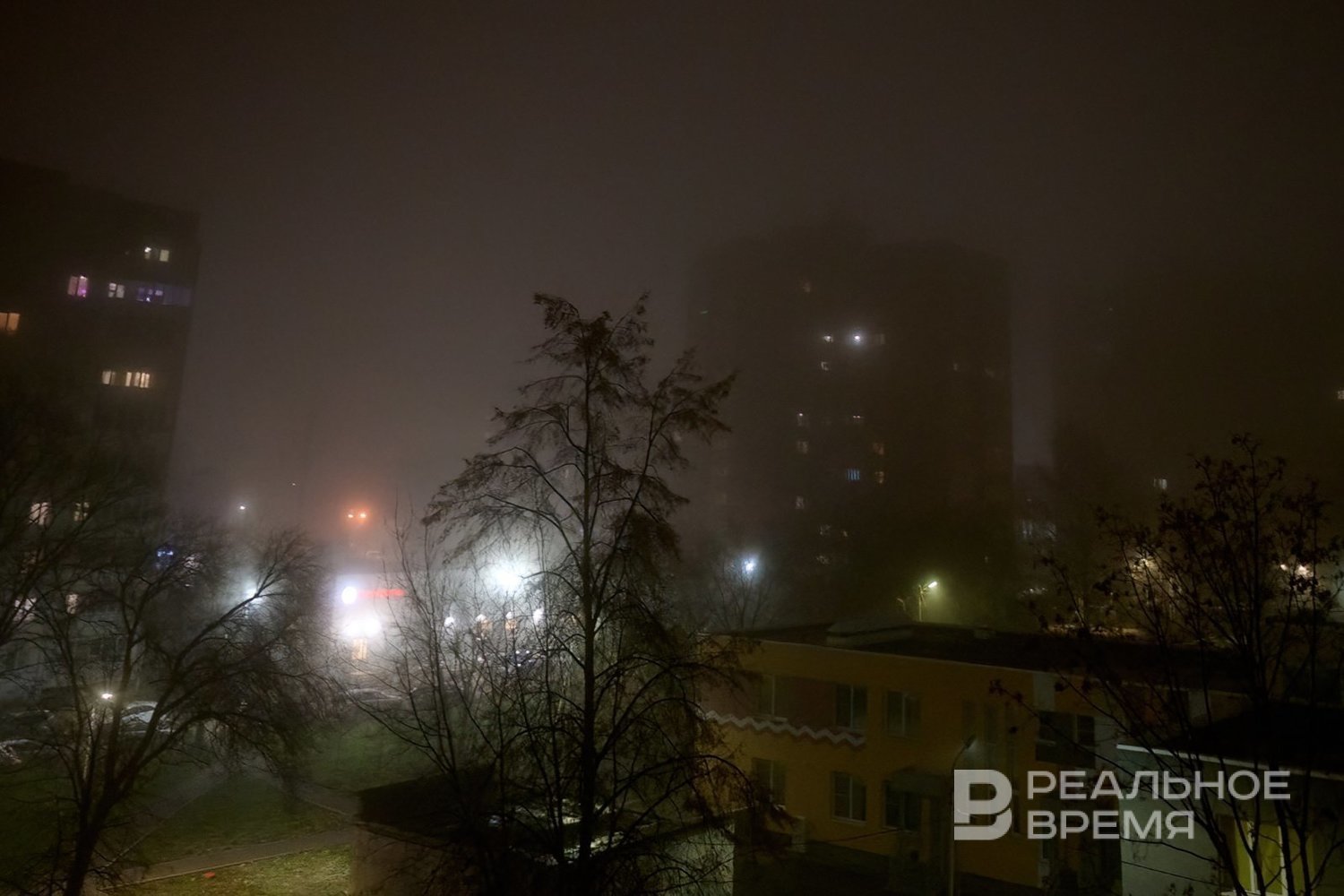 Татарстанцев предупредили о тумане и гололедице на дорогах