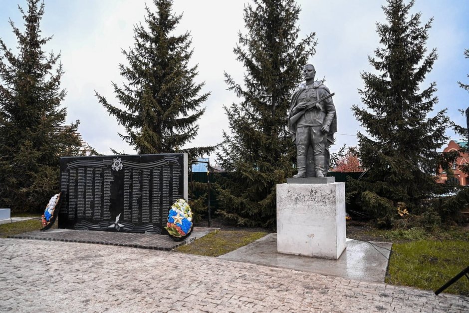 В Татарстане появился новый сквер памяти павшим героям боевых действий