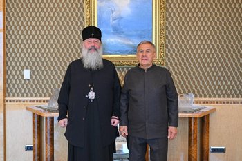 Рустам Минниханов и митрополит Кирилл обсудили восстановление религиозных объектов