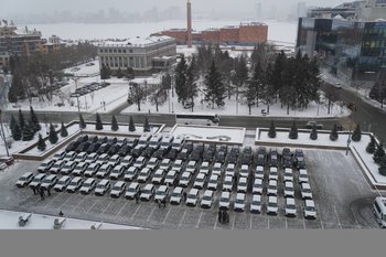 Победители муниципального конкурса получили новые автомобили