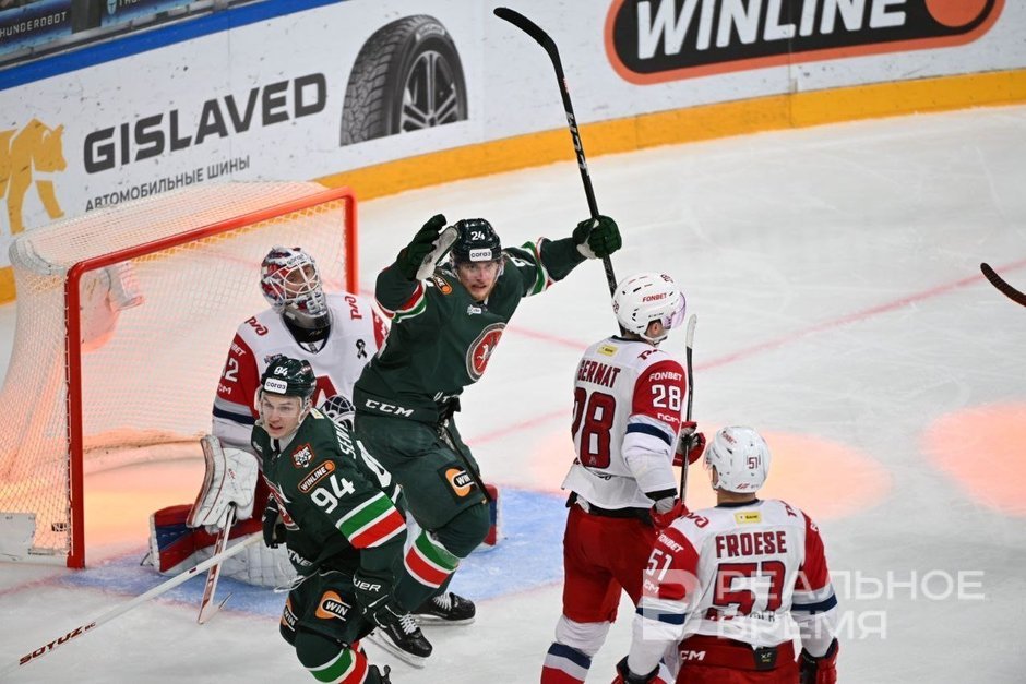 «Ак Барс» обыграл лидера Запада «Локомотив» с минимальным счетом