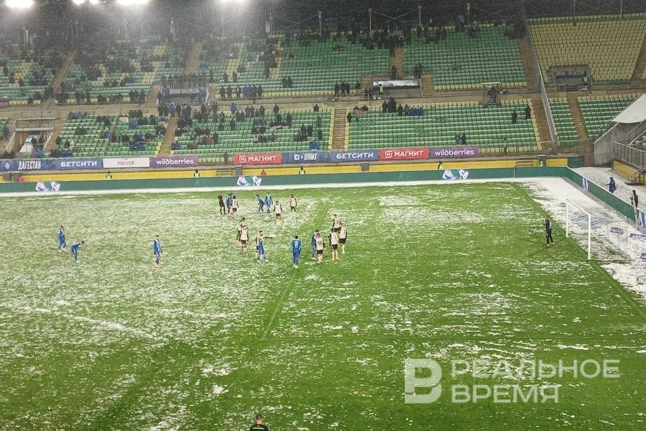 «Рубин» проиграл махачкалинскому «Динамо»