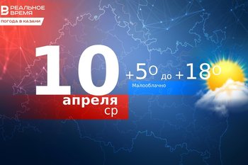 В Казани ожидается потепление до 18 градусов