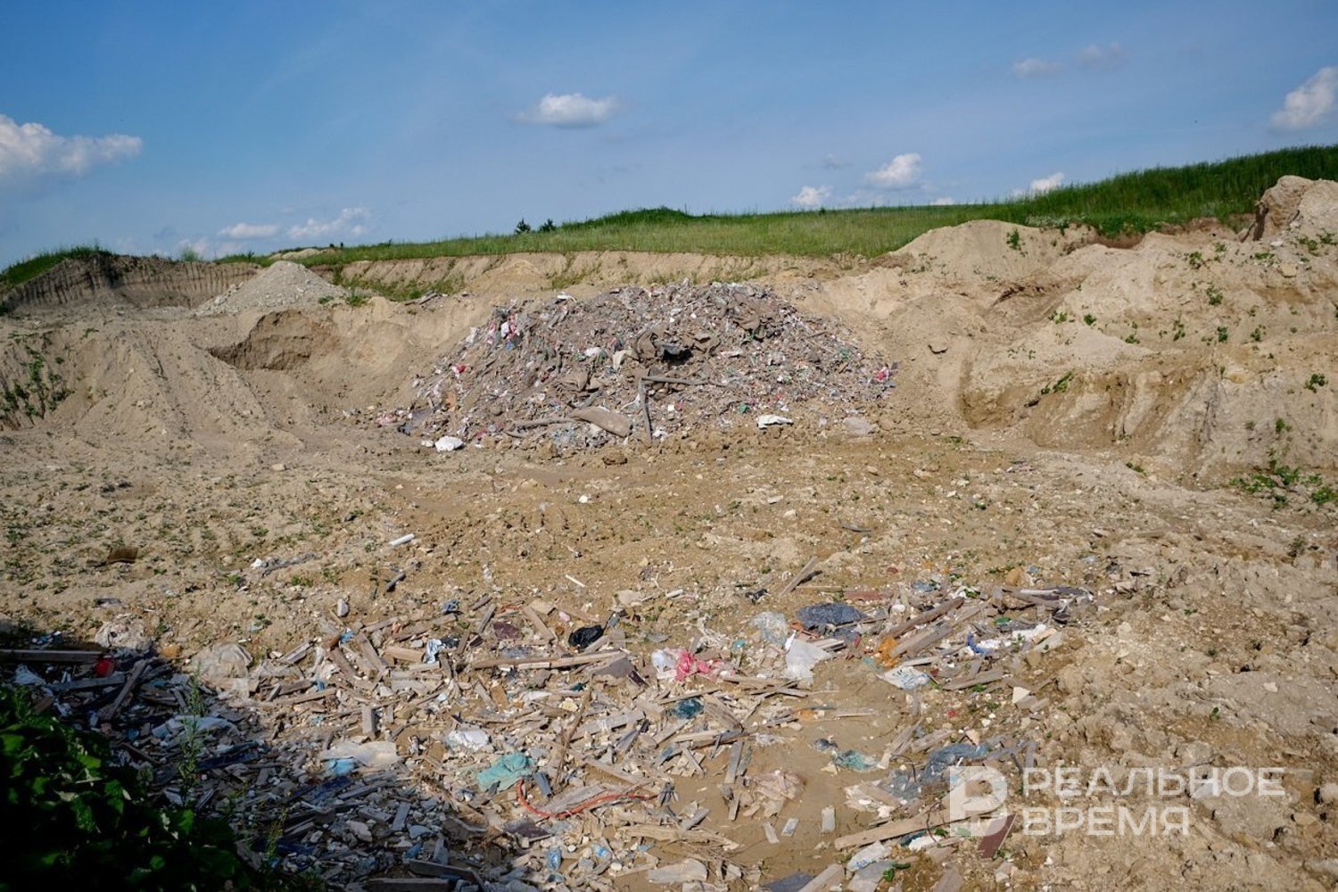 По факту незаконной свалки в селе Надеждино возбудили уголовное дело