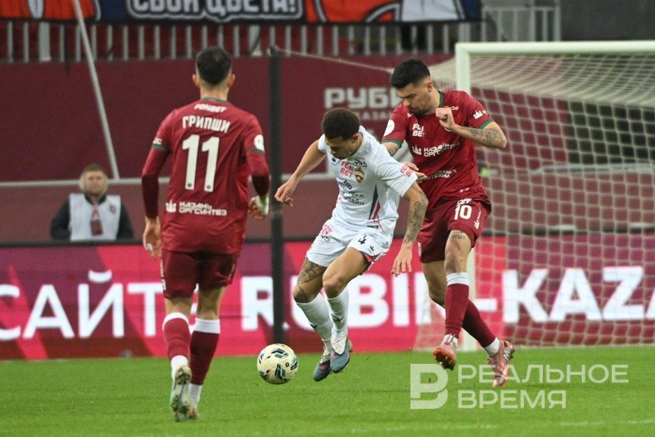 «Рубин» в Казани сыграл в нулевую ничью с ЦСКА