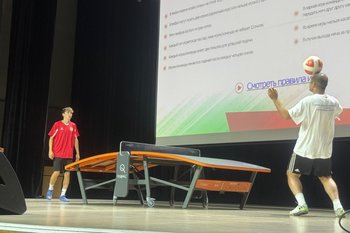 Во дворах Татарстана появятся столы для игры в текбол