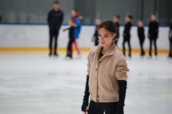 Загитова провела первую открытую тренировку в новом центре фигурного катания в Казани