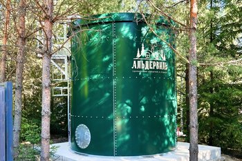 Резервуар FLAMAX установили в глэмпинге «Альдервиль»