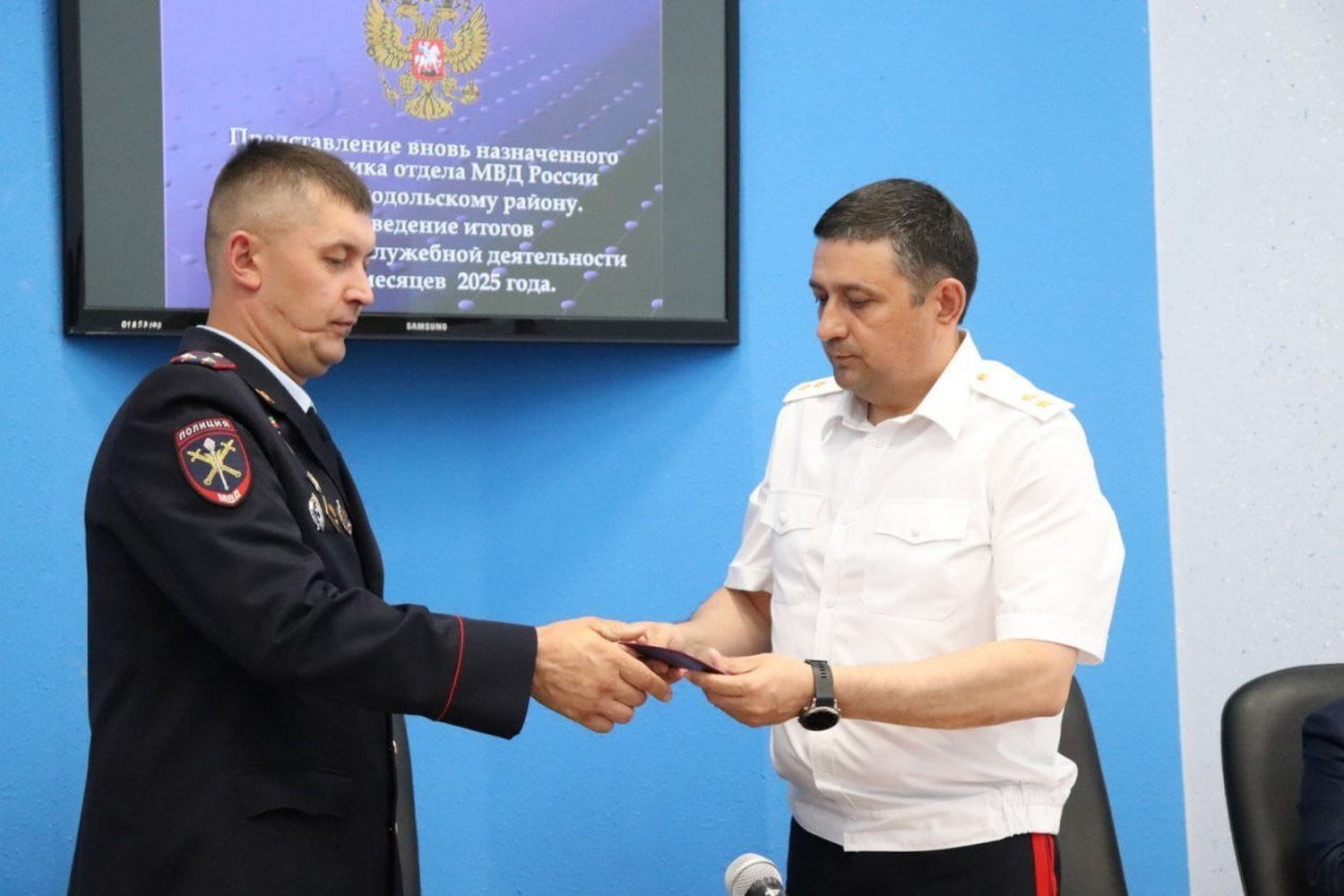 В Зеленодольском районе Татарстана представлен новый глава ОМВД