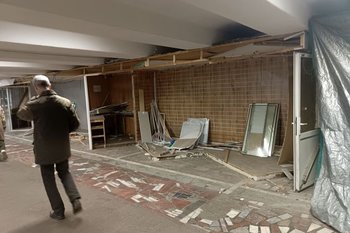 В подземном переходе возле «Кольца» в Казани сносят торговые павильоны