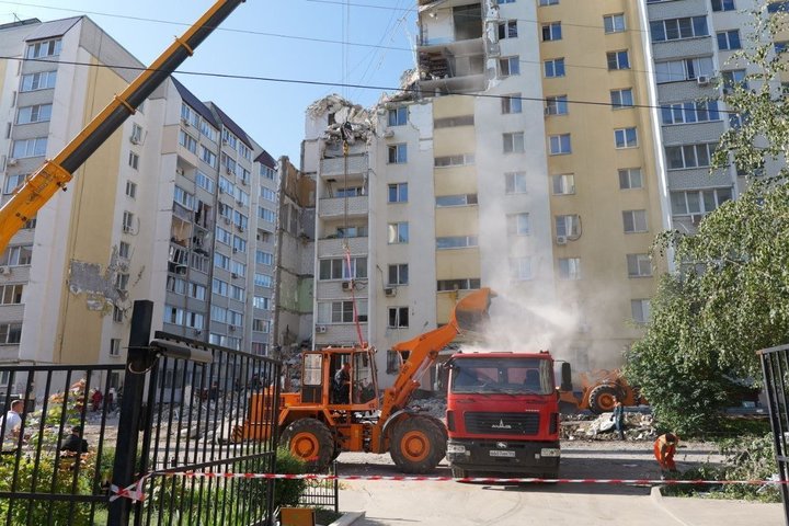 В Саратовской области 26 июля объявлено днем траура по жертвам взрыва в жилом доме