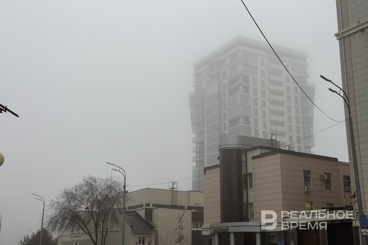 МЧС предупреждает о тумане в Татарстане