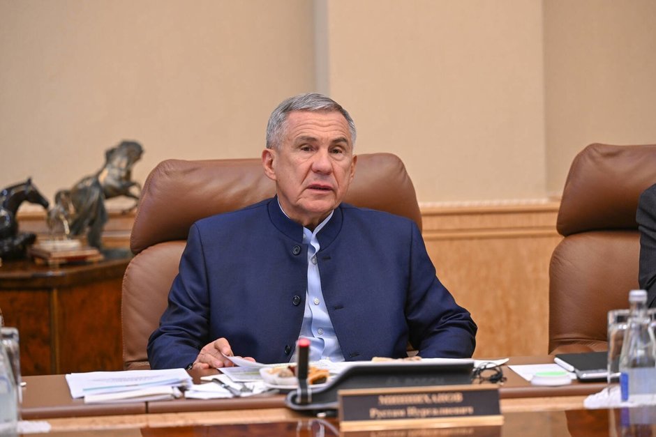 Минниханов в Москве обсудил стратегию развития стройотрасли