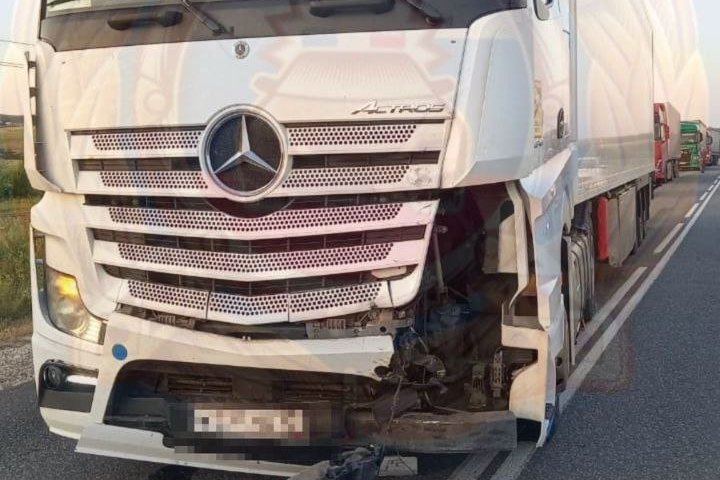 В Дрожжановском районе Татарстана погиб мотоциклист в столкновении с грузовиком