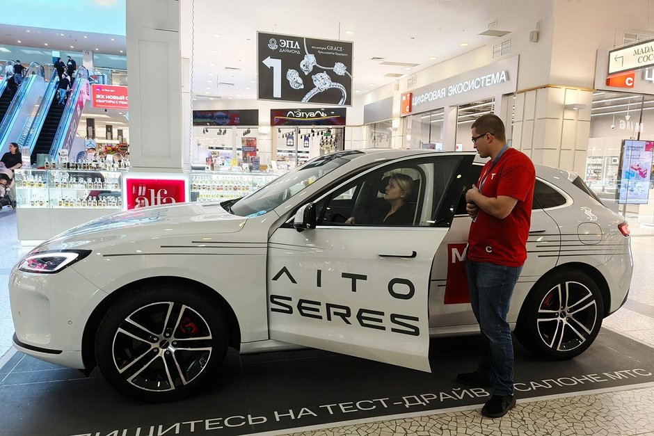 Татарстанцы могут купить автомобиль AITO SERES М5 в салоне МТС