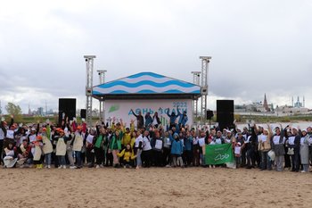 Татарстан вновь стал лидером Всероссийской акции по уборке берегов «Вода России»