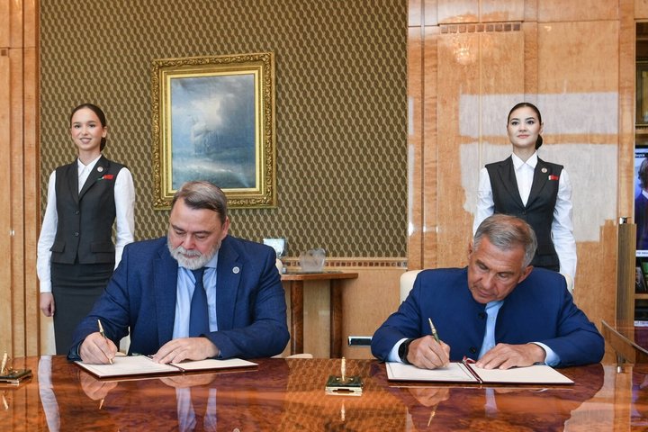 Татарстан и Санкт-Петербургская международная товарно-сырьевая биржа подписали соглашение о сотрудничестве