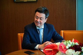 Рустам Минниханов встретился с министром туризма и спорта Казахстана Ермеком Маржикпаевым