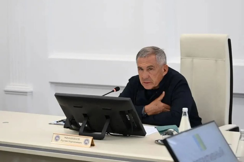 Рустам Минниханов провел заседание штаба по ликвидации последствий атаки БПЛА в Нижнекамске